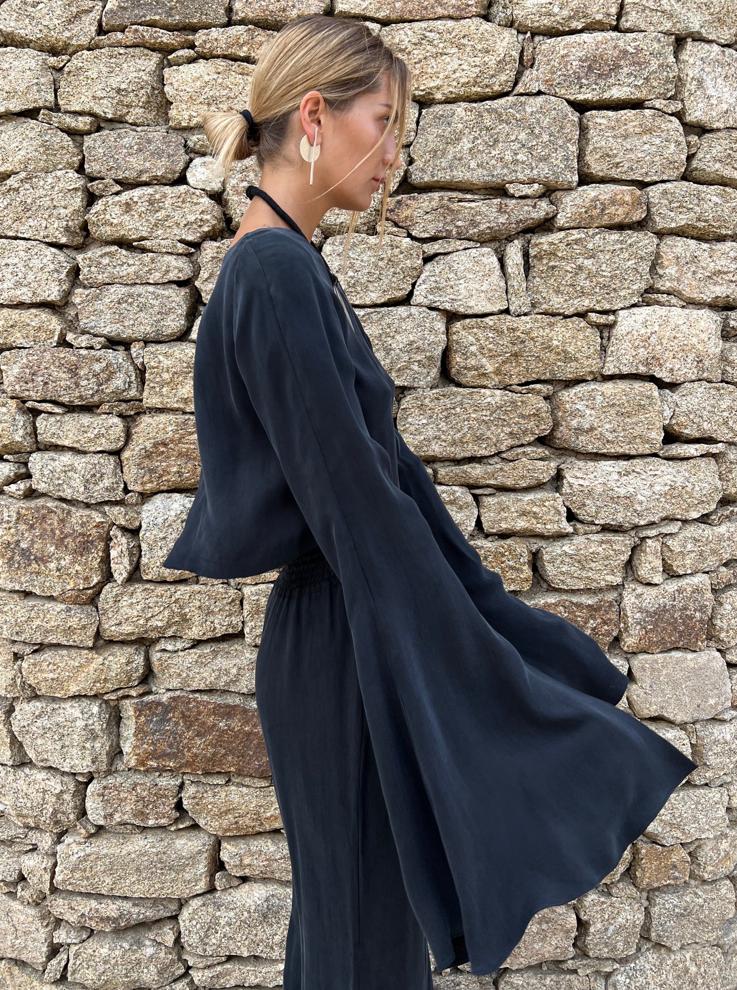 BLACK JADE DANCER BLOUSE