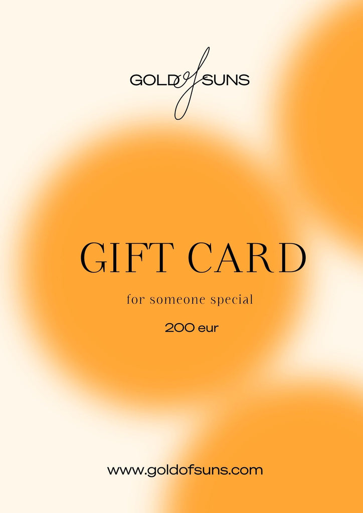 Gold Of Suns Gift Card