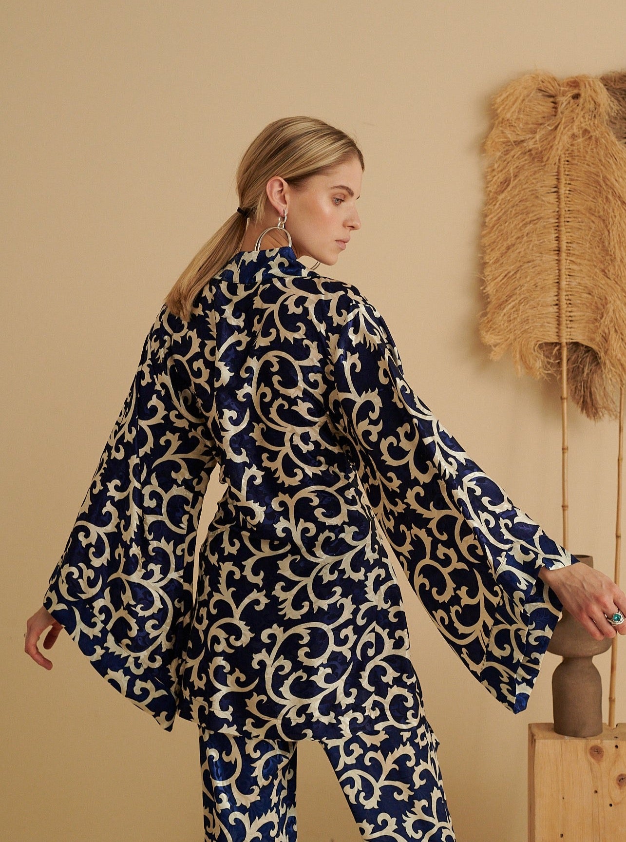 KIMONO SIGNATURE SAPHIR BLEU