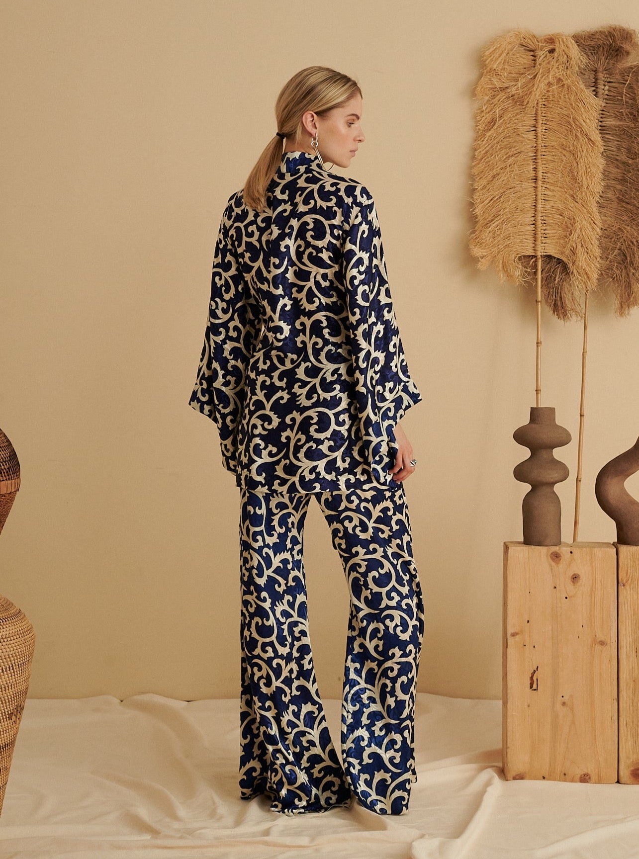 KIMONO SIGNATURE SAPHIR BLEU